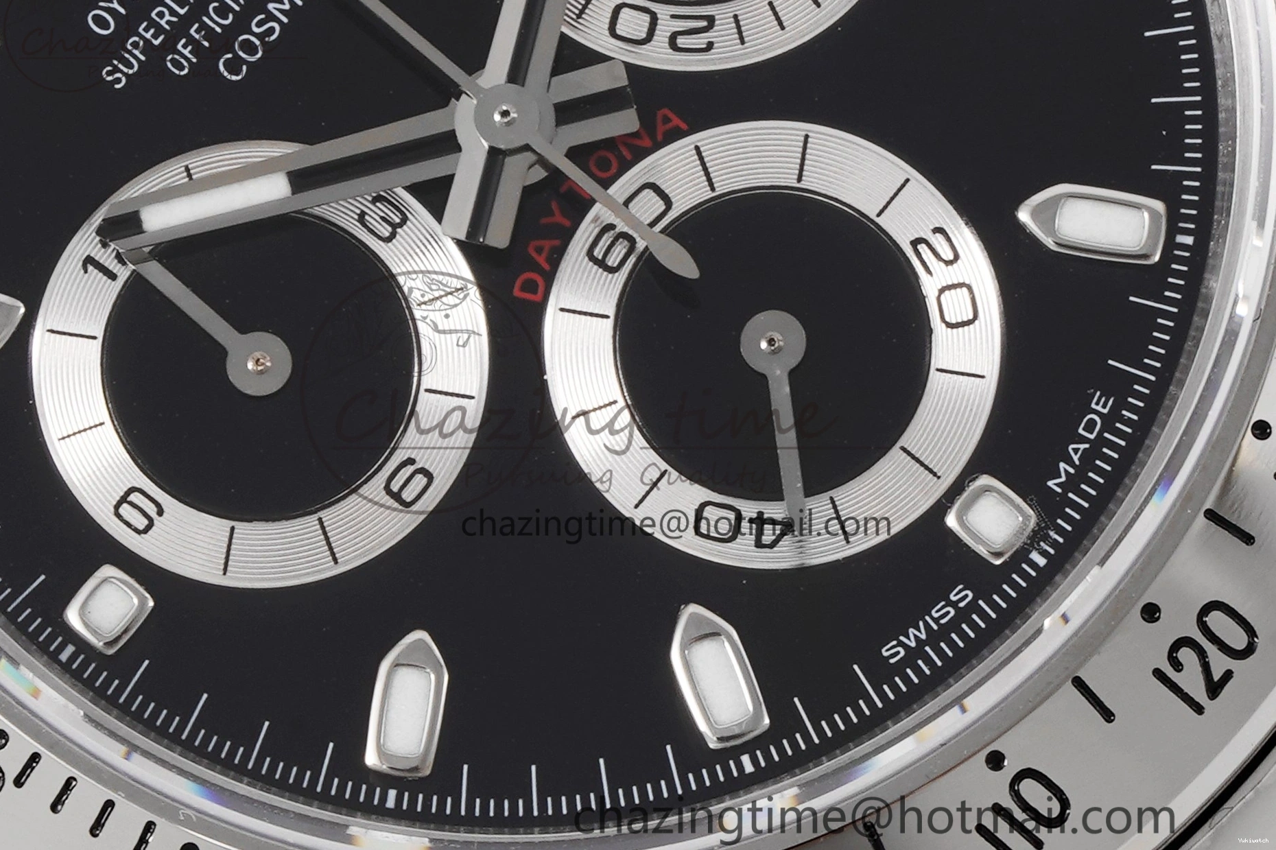 Best 116520 Bracelet KING on Daytona SH4130 1:1 Edition Black Dial SS 0210